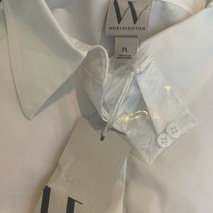 Worthington Crop top shirt